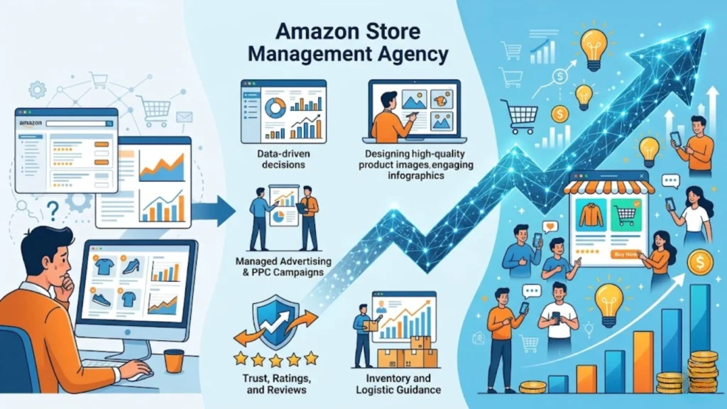 amazon store management agency